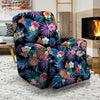 Hawaiian Floral Pineapple Print Recliner Cover-grizzshop