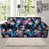 Hawaiian Floral Pineapple Print Sofa Cover-grizzshop