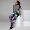 Hawaiian Floral Pineapple Print Women's Joggers-grizzshop