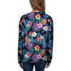 Hawaiian Floral Pineapple Print Women's Sweatshirt-grizzshop