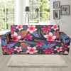 Hawaiian Floral Tropical Flower Hibiscus Palm Leaves Pattern Print Sofa Covers-grizzshop