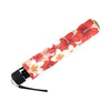 Hawaiian Floral Tropical Flower Red Hibiscus Pattern Print Foldable Umbrella-grizzshop