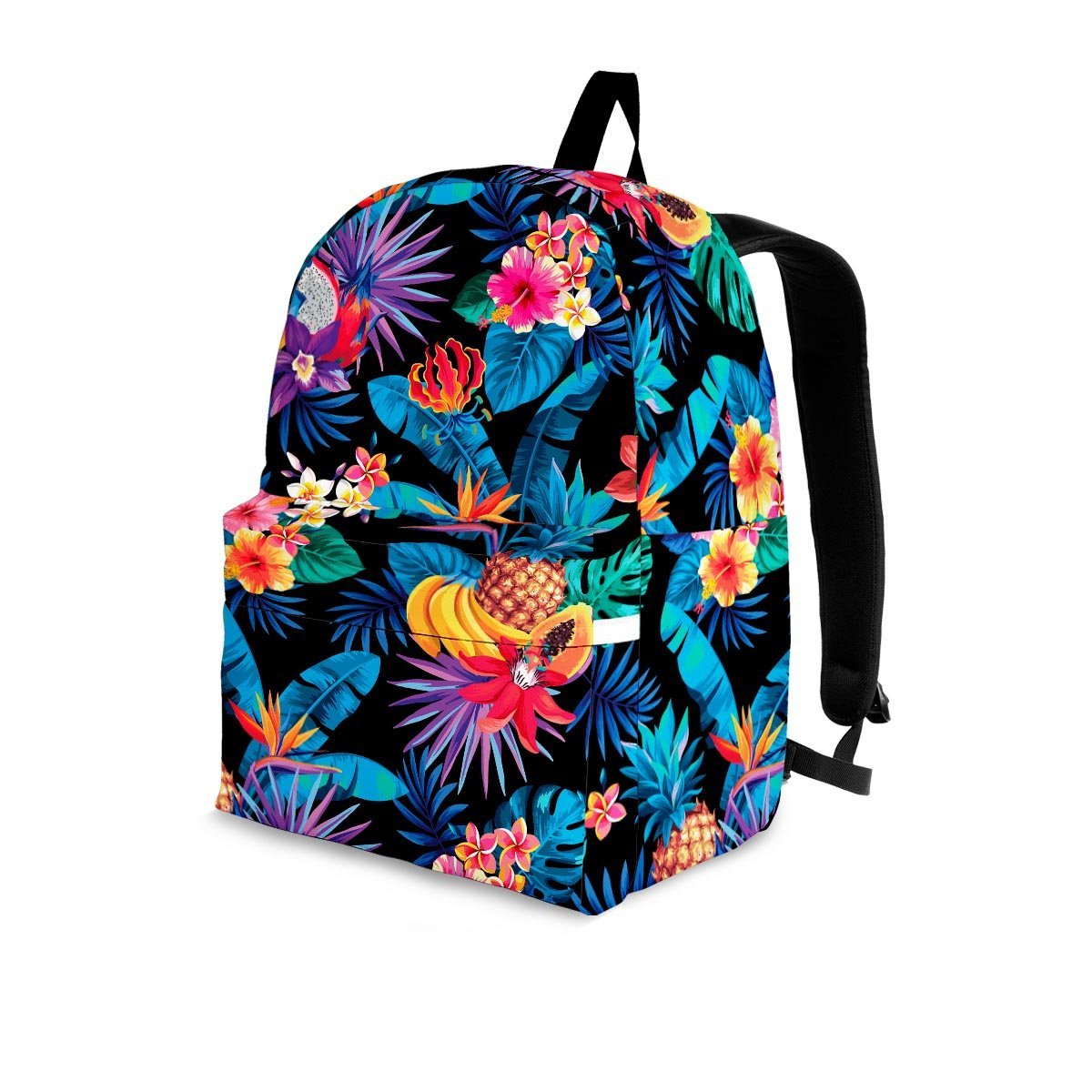 Hawaiian Fruit Tropical Print Backpack-grizzshop