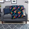 Hawaiian Fruit Tropical Print Blanket-grizzshop