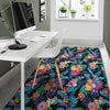 Hawaiian Fruit Tropical Print Floor Mat-grizzshop