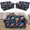 Hawaiian Fruit Tropical Print Loveseat Cover-grizzshop