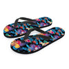 Hawaiian Fruit Tropical Print Men's Flip Flops-grizzshop