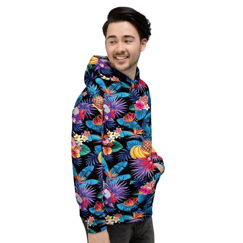 Hawaiian Fruit Tropical Print Men's Hoodie-grizzshop