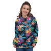 Hawaiian Fruit Tropical Print Women's Hoodie-grizzshop