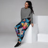 Hawaiian Fruit Tropical Print Women's Joggers-grizzshop