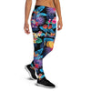 Hawaiian Fruit Tropical Print Women's Joggers-grizzshop