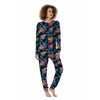 Hawaiian Fruit Tropical Print Women's Pajamas-grizzshop