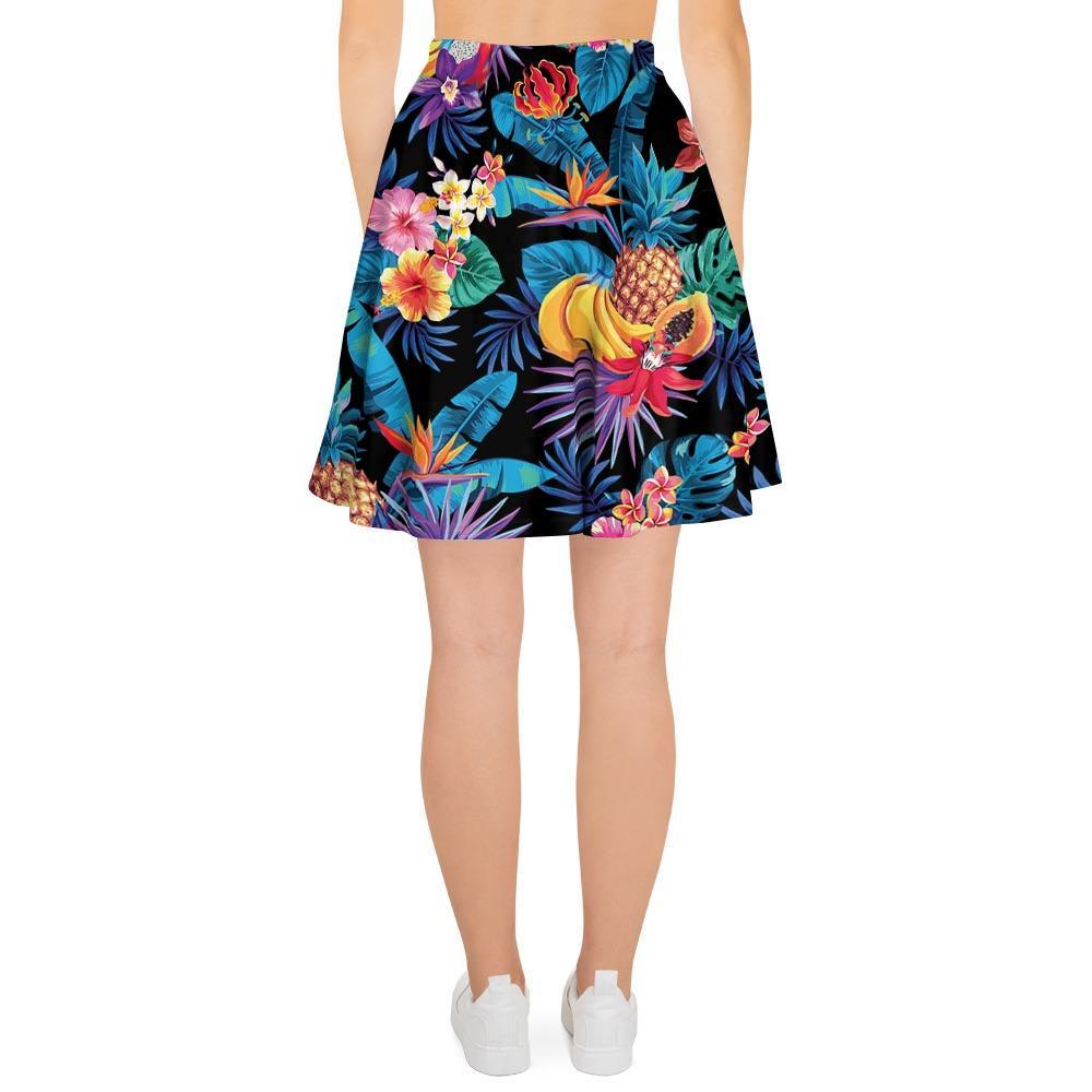 Hawaiian Fruit Tropical Print Women's Skirt-grizzshop