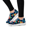 Hawaiian Fruit Tropical Print Women's Sneakers-grizzshop