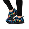 Hawaiian Fruit Tropical Print Women's Sneakers-grizzshop