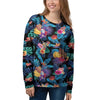 Hawaiian Fruit Tropical Print Women's Sweatshirt-grizzshop