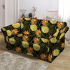 Hawaiian Golden Pineapple Edm Print Loveseat Cover-grizzshop