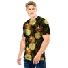 Hawaiian Golden Pineapple Edm Print Men T Shirt-grizzshop