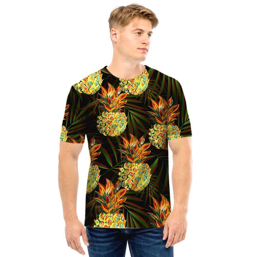 Hawaiian Golden Pineapple Edm Print Men T Shirt-grizzshop