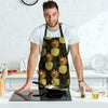 Hawaiian Golden Pineapple Edm Print Men's Apron-grizzshop