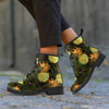 Hawaiian Golden Pineapple Edm Print Men's Boots-grizzshop