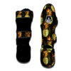 Hawaiian Golden Pineapple Edm Print Muay Thai Shin Guard-grizzshop