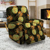 Hawaiian Golden Pineapple Edm Print Recliner Cover-grizzshop