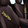 Hawaiian Golden Pineapple Edm Print Seat Belt Cover-grizzshop