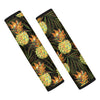 Hawaiian Golden Pineapple Edm Print Seat Belt Cover-grizzshop