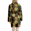 Hawaiian Golden Pineapple Edm Print Women's Robe-grizzshop