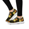 Hawaiian Golden Pineapple Edm Print Women's Sneakers-grizzshop