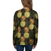 Hawaiian Golden Pineapple Edm Print Women's Sweatshirt-grizzshop