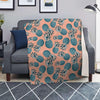 Hawaiian Neon Pineapple Print Blanket-grizzshop