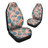 Hawaiian Neon Pineapple Print Car Seat Covers-grizzshop