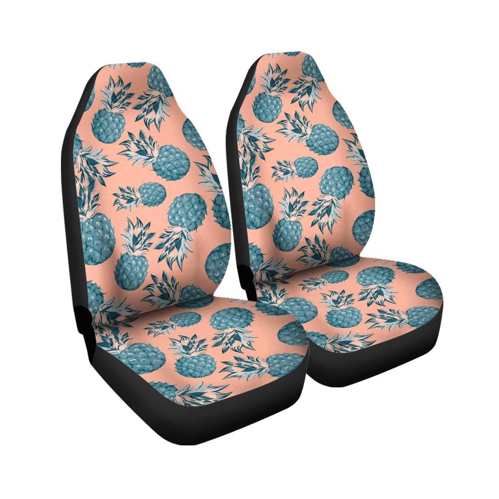 Hawaiian Neon Pineapple Print Car Seat Covers-grizzshop