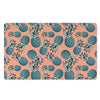 Hawaiian Neon Pineapple Print Door Mat-grizzshop