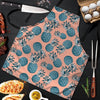 Hawaiian Neon Pineapple Print Men's Apron-grizzshop