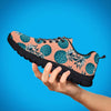 Hawaiian Neon Pineapple Print Women's Sneakers-grizzshop