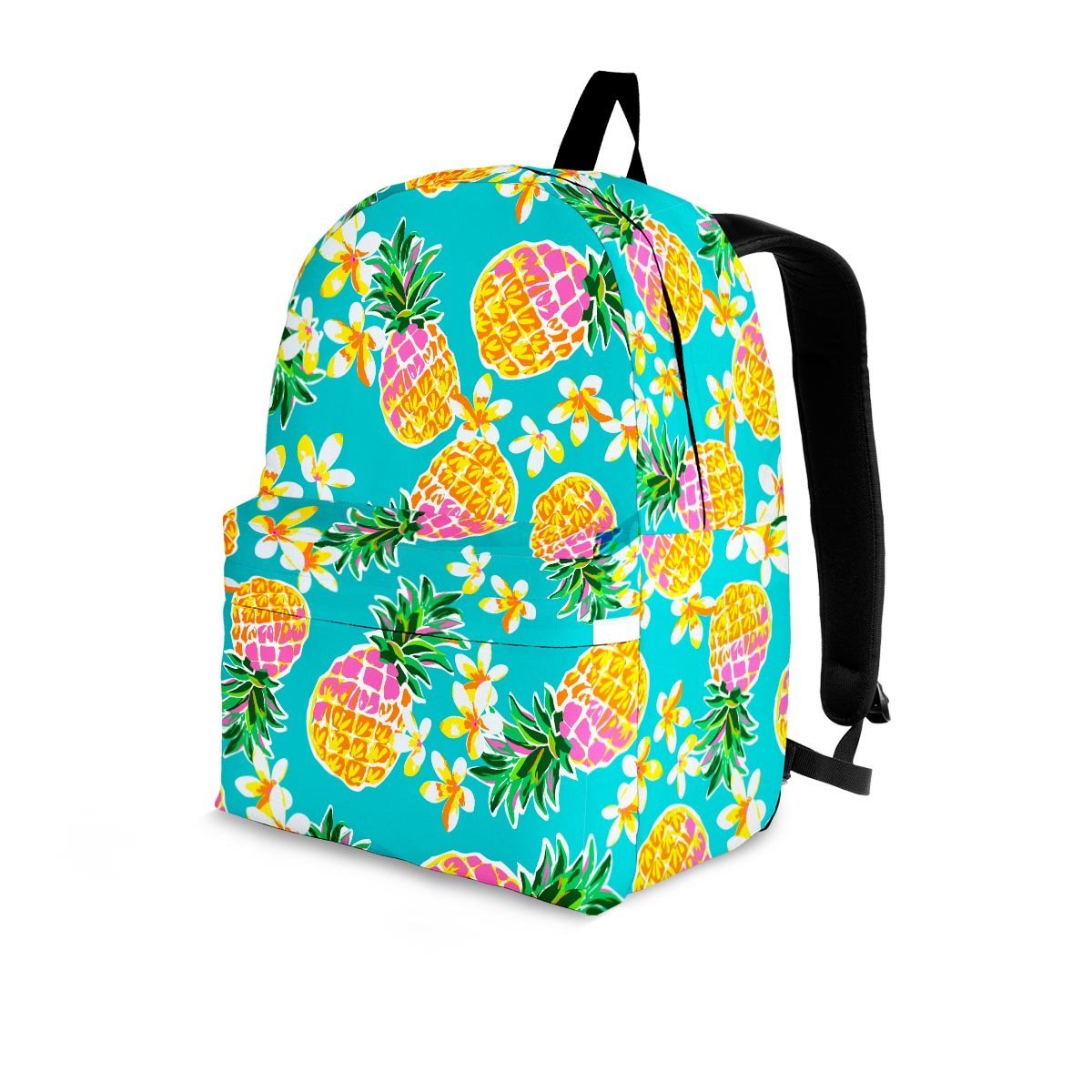 Hawaiian Pineapple Print Backpack-grizzshop