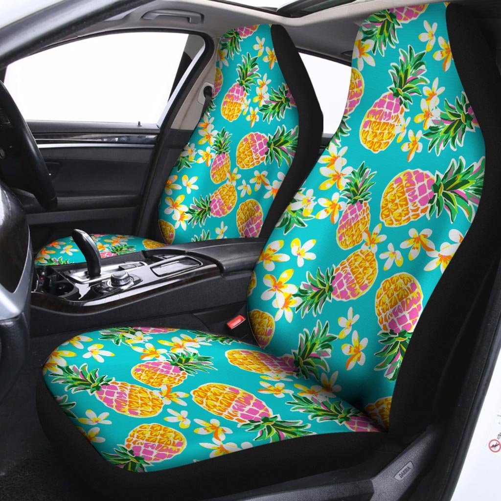 Hawaiian Pineapple Print Car Seat Covers-grizzshop