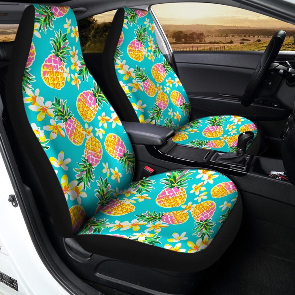 Hawaiian Pineapple Print Car Seat Covers-grizzshop