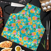 Hawaiian Pineapple Print Men's Apron-grizzshop