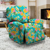 Hawaiian Pineapple Print Recliner Cover-grizzshop