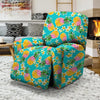 Hawaiian Pineapple Print Recliner Cover-grizzshop