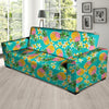 Hawaiian Pineapple Print Sofa Cover-grizzshop