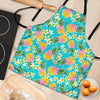 Hawaiian Pineapple Print Women's Apron-grizzshop