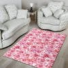 Hawaiian Tropical Flamingo Floral Pattern Print Floor Mat-grizzshop