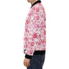 Hawaiian Tropical Flamingo Floral Pattern Print Men's Bomber Jacket-grizzshop