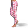 Hawaiian Tropical Flamingo Floral Pattern Print Pattern Women Leggings-grizzshop