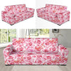 Hawaiian Tropical Flamingo Floral Pattern Print Sofa Covers-grizzshop